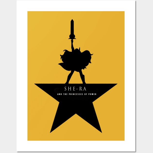 She-ra Hamilton Wall Art by JuliaSC